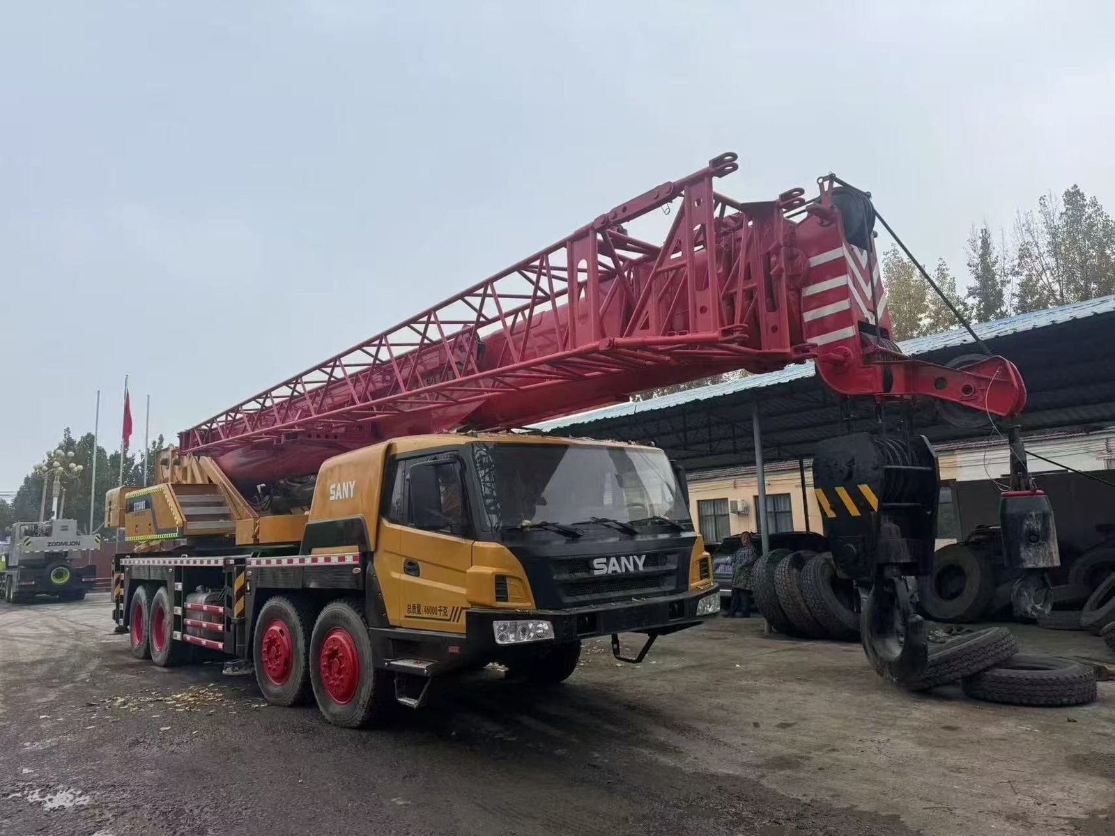 SANY STC800S Truck Crane Used 80 Ton Truck Crane