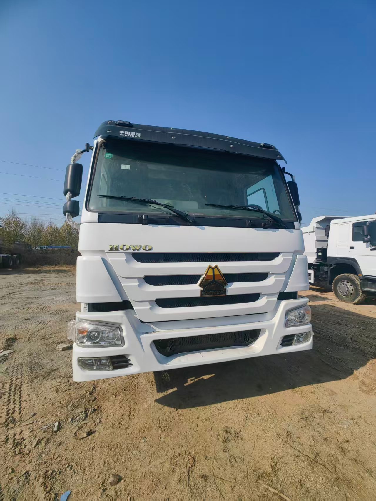 The HOWO dump truck